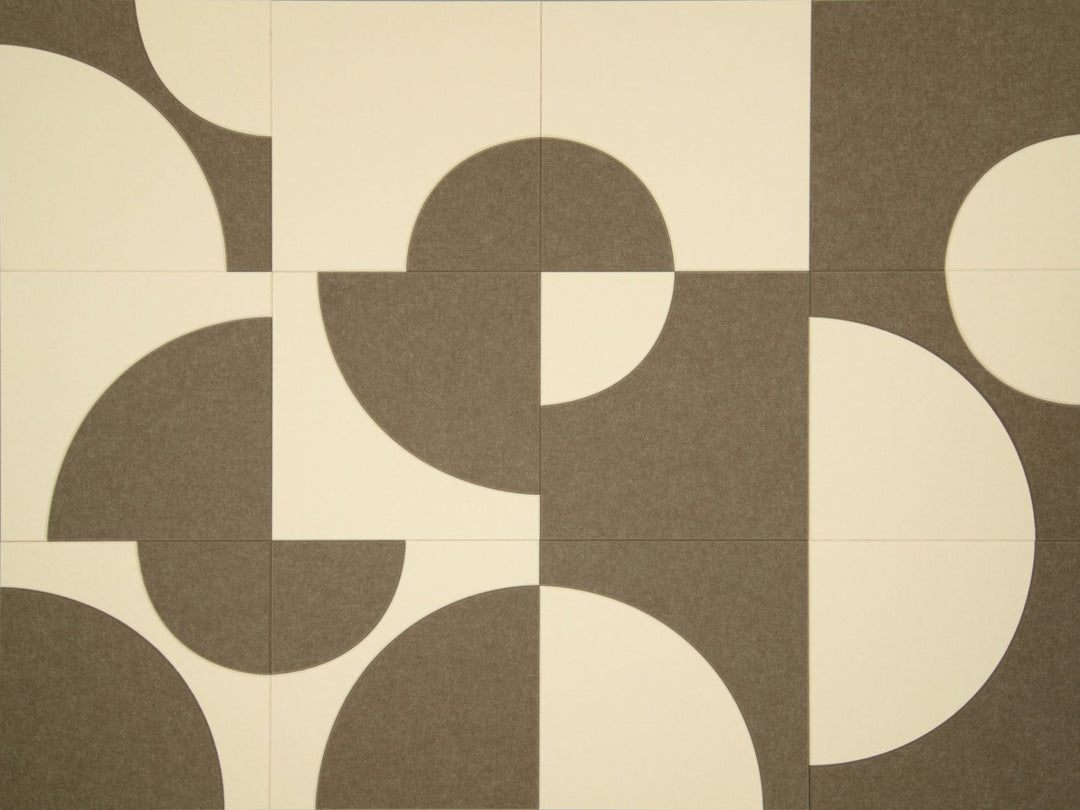 Katie Twelve akoestische wandtegels eiken-vanille