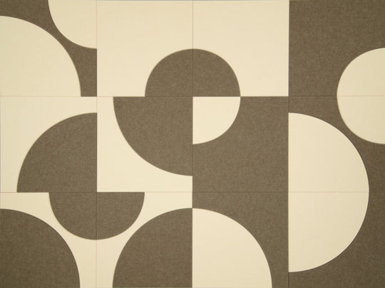 Katie Twelve akoestische wandtegels eiken-vanille