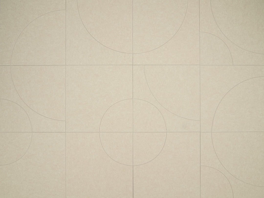 Katie Twelve akoestische wandtegels licht camel-licht camel