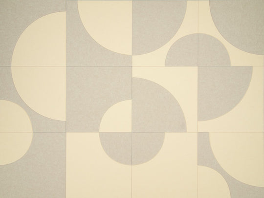 Katie Twelve akoestische wandtegels licht camel-vanille