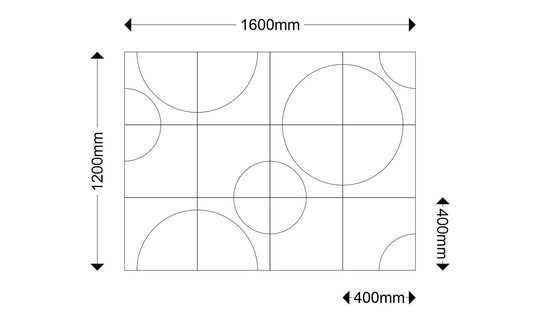 Katie Twelve akoestische wandtegels afmetingen