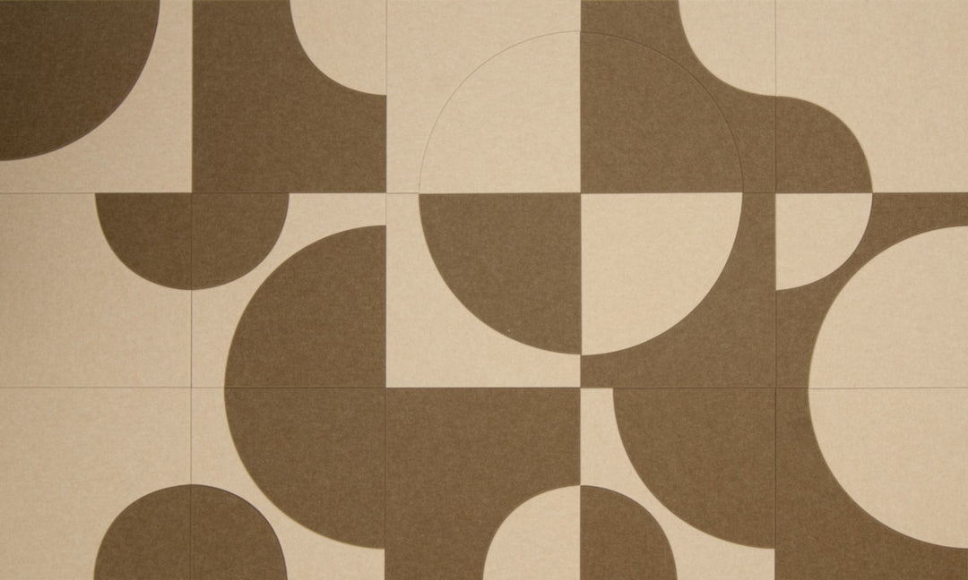 Katie Fifteen akoestische wandtegels eiken-licht camel