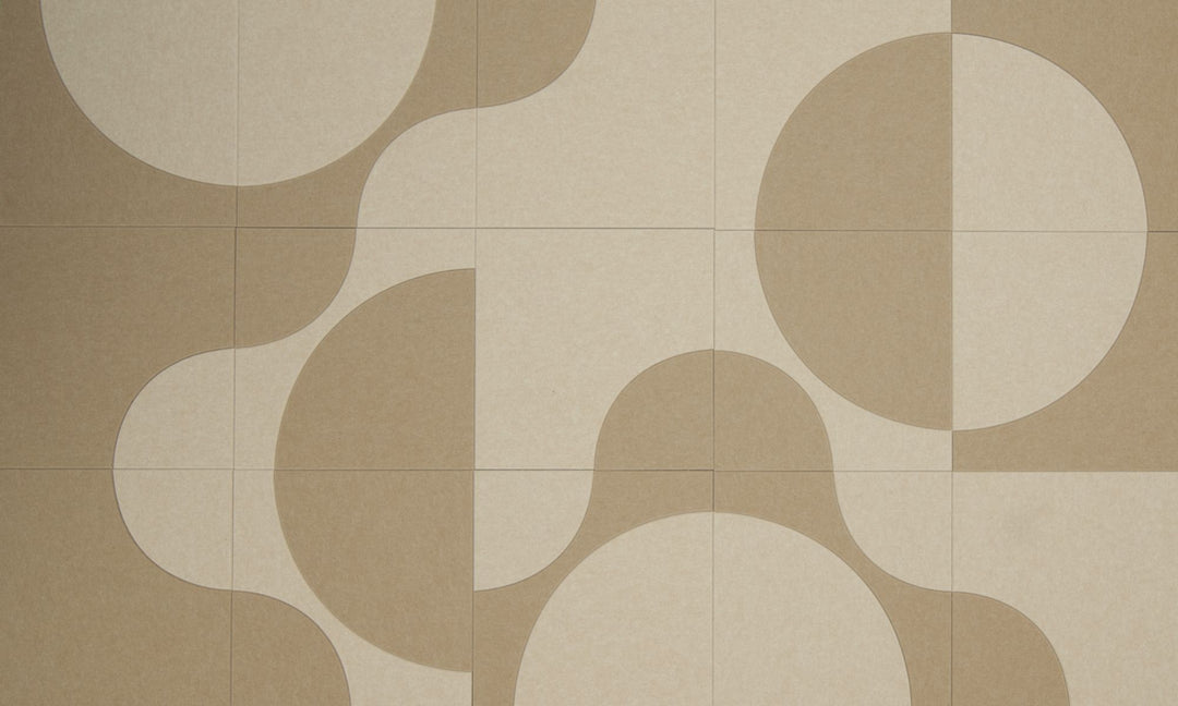 Katie Fifteen akoestische wandtegels licht camel-camel