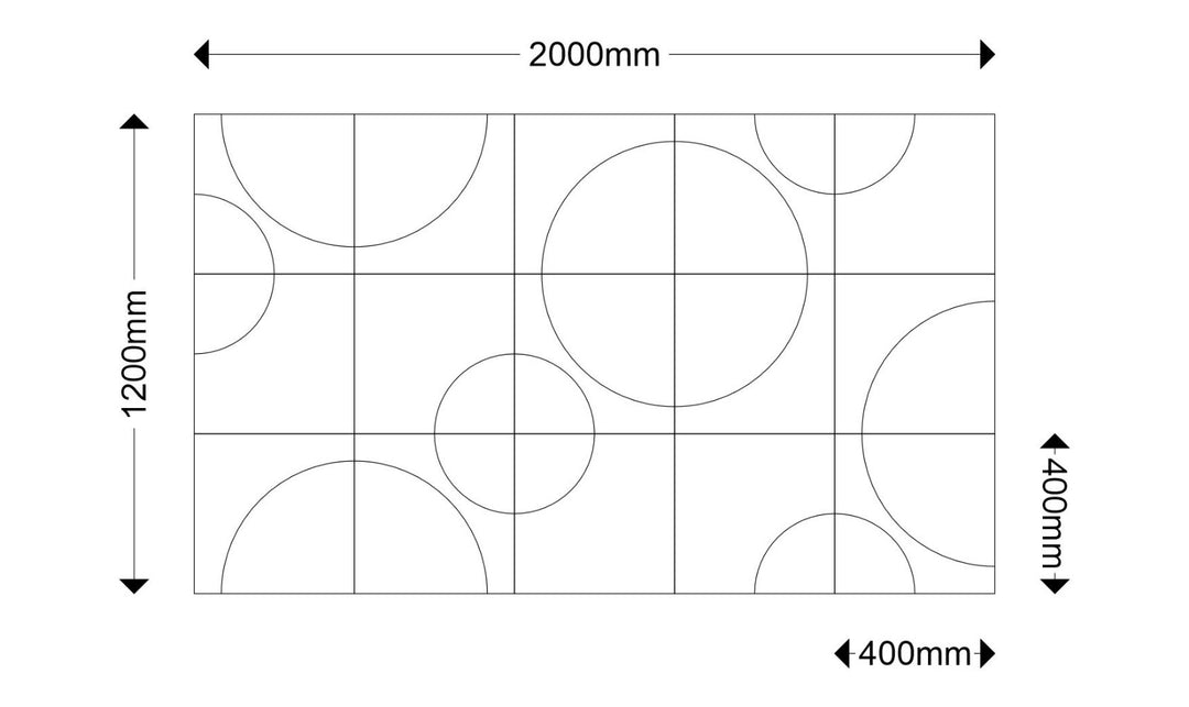 Katie Fifteen akoestische wandtegels afmetingen