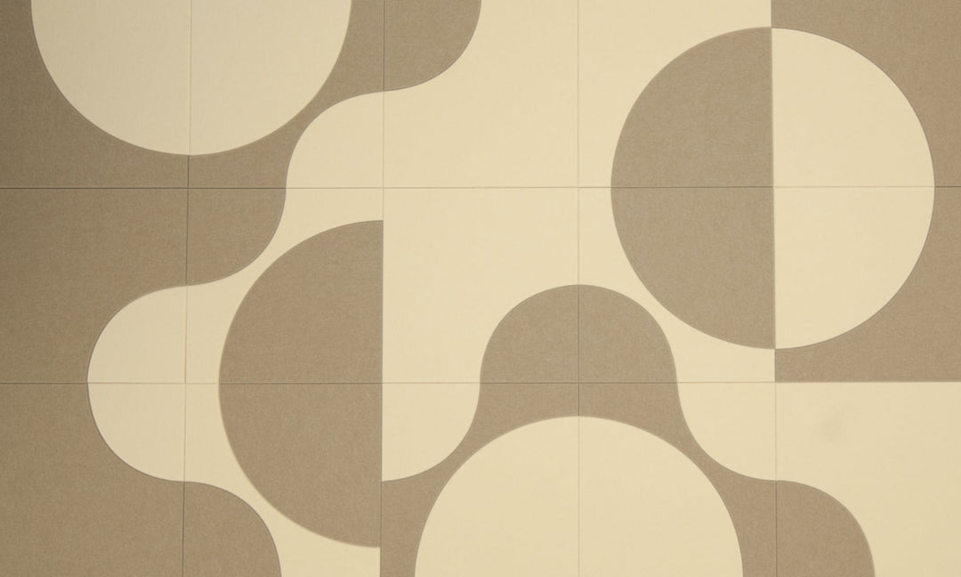 Katie Fifteen akoestische wandtegels vanille-camel