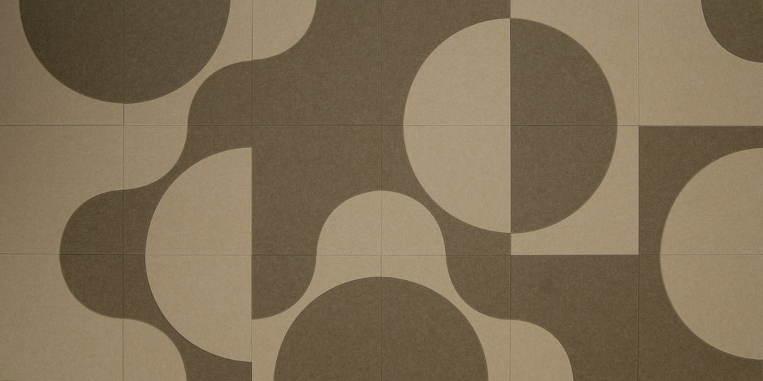 Katie Eightteen akoestische wandtegels eiken-camel