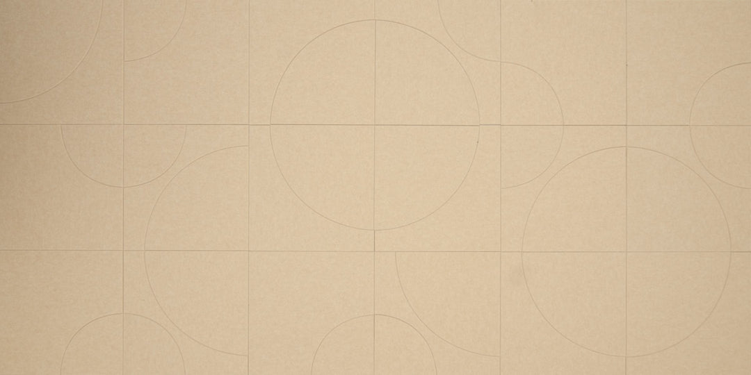 Katie Eightteen akoestische wandtegels licht camel-licht camel