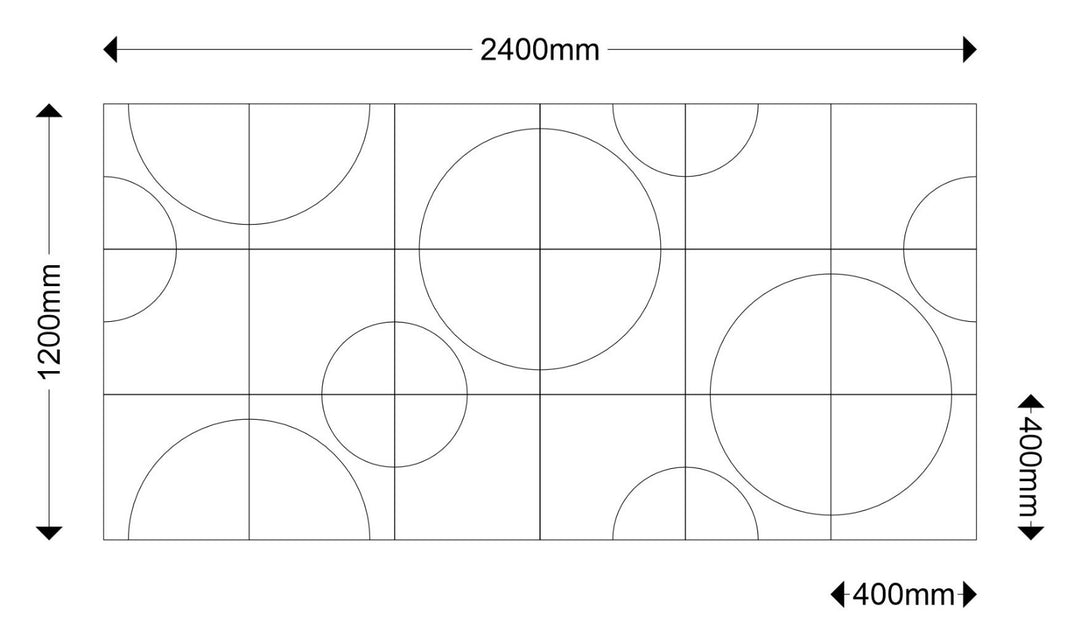 Katie Eigtteen akoestische wandtegels afmetingen