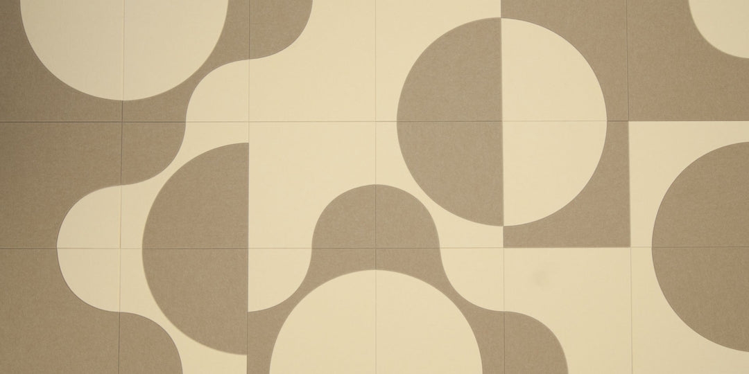 Katie Eightteen akoestische wandtegels licht camel-vanille