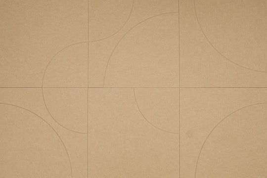 Katie Six akoestische wandtegels camel-camel