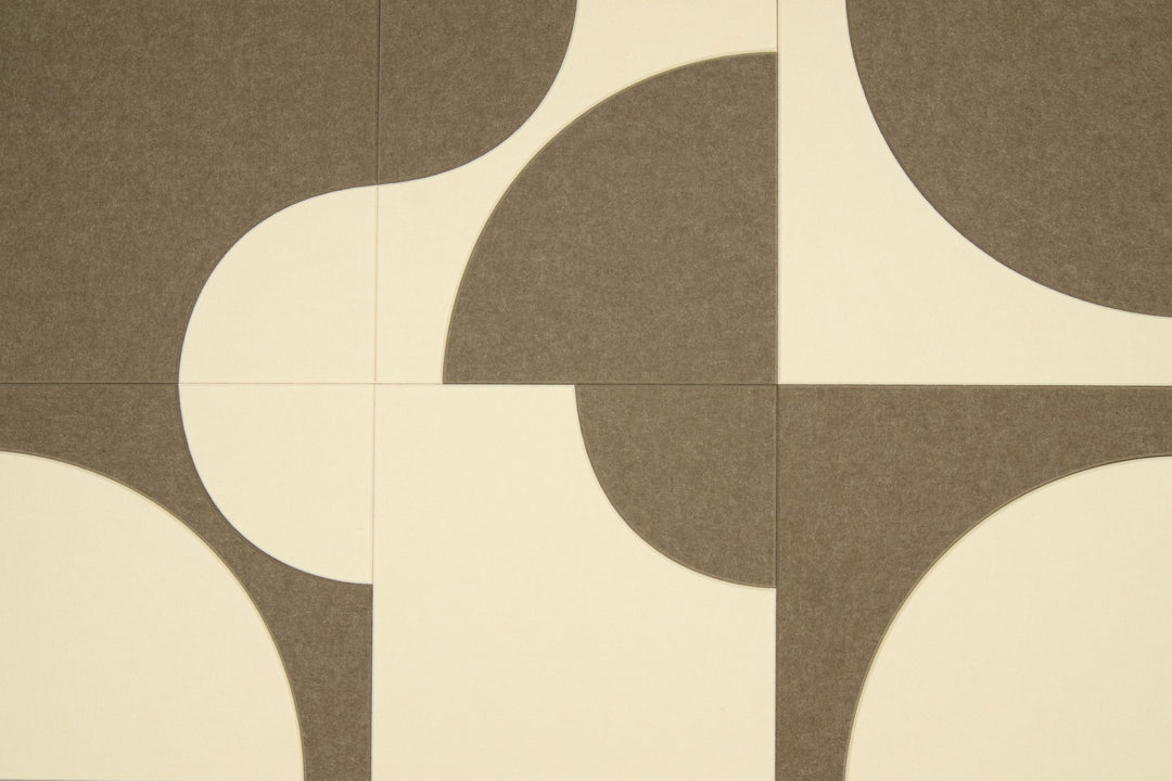 Katie Six akoestische wandtegels vanille-eiken