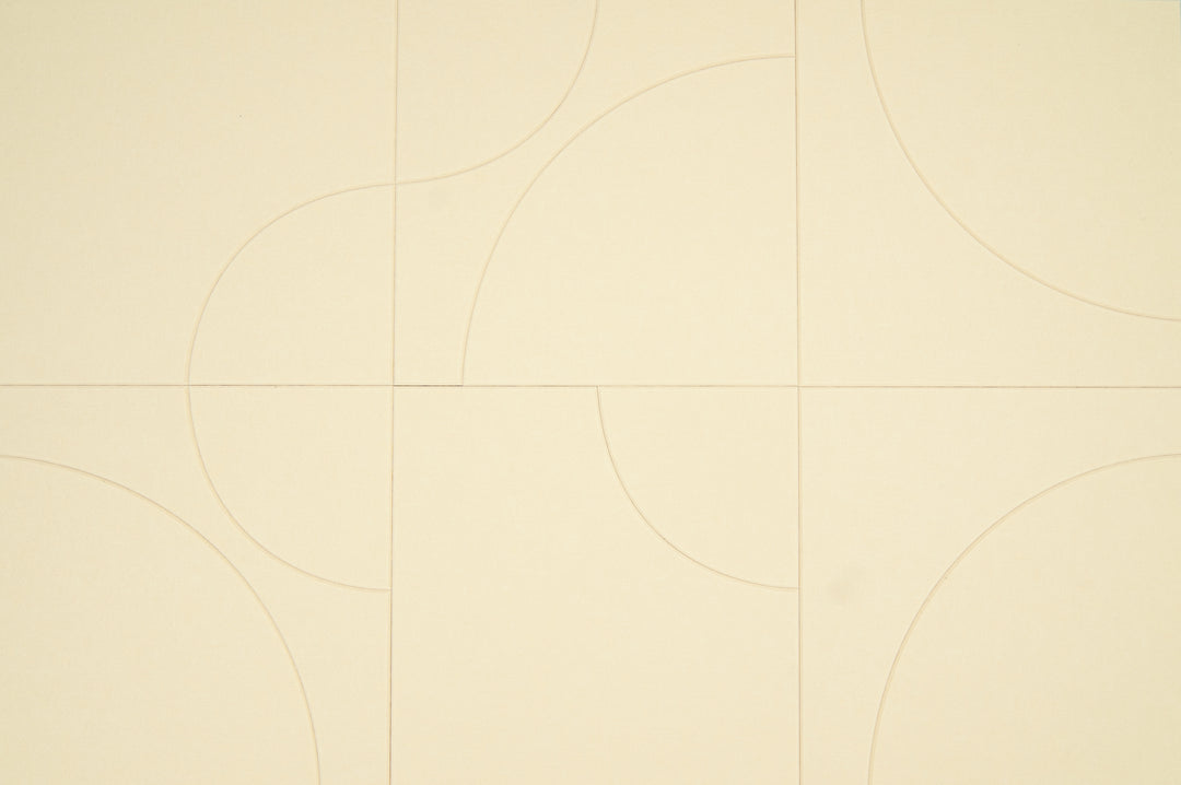 Katie Six akoestische wandtegels vanille-vanille