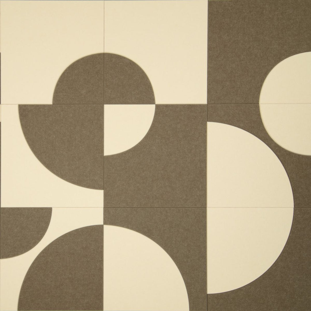 Katie Nine akoestische wandtegels eiken-vanille