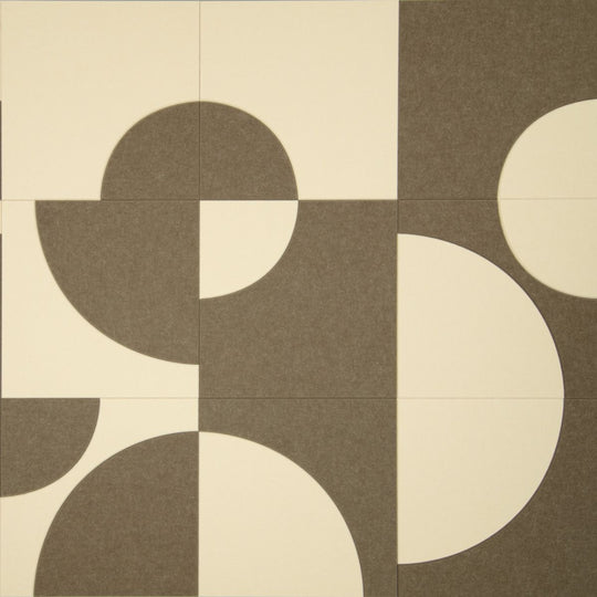 Katie Nine akoestische wandtegels eiken-vanille