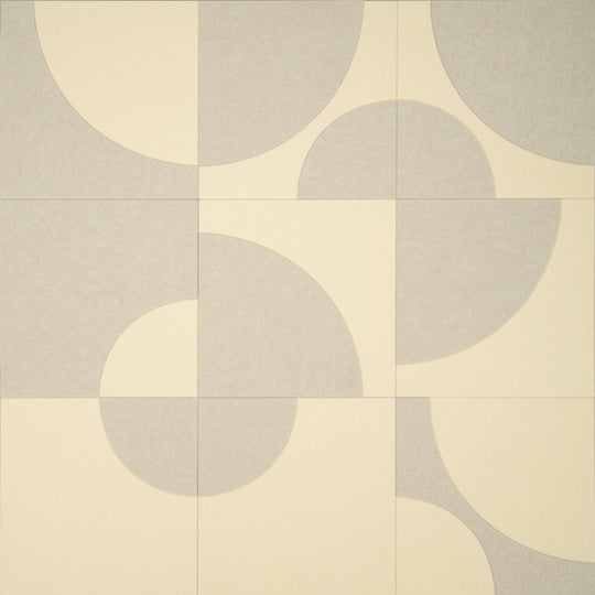 Katie Nine akoestische wandtegels lichtcamel-vanille