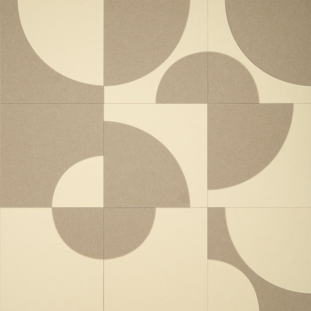 Katie Nine akoestische wandtegels vanille-camel