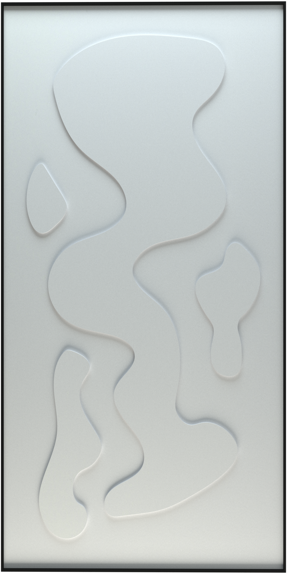 akoestisch schilderij | akoestisch kunstwerk | zand | 3D | Steam | Pet vilt | staand | rechthoekig | productfoto