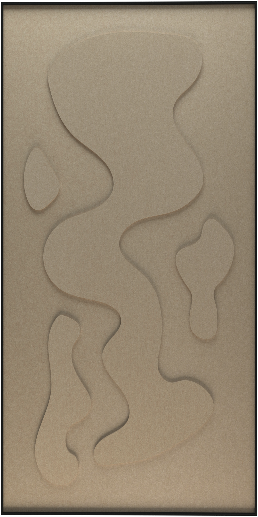 akoestisch schilderij | akoestisch kunstwerk | zand | 3D | Steam | Pet vilt | staand | rechthoekig | productfoto