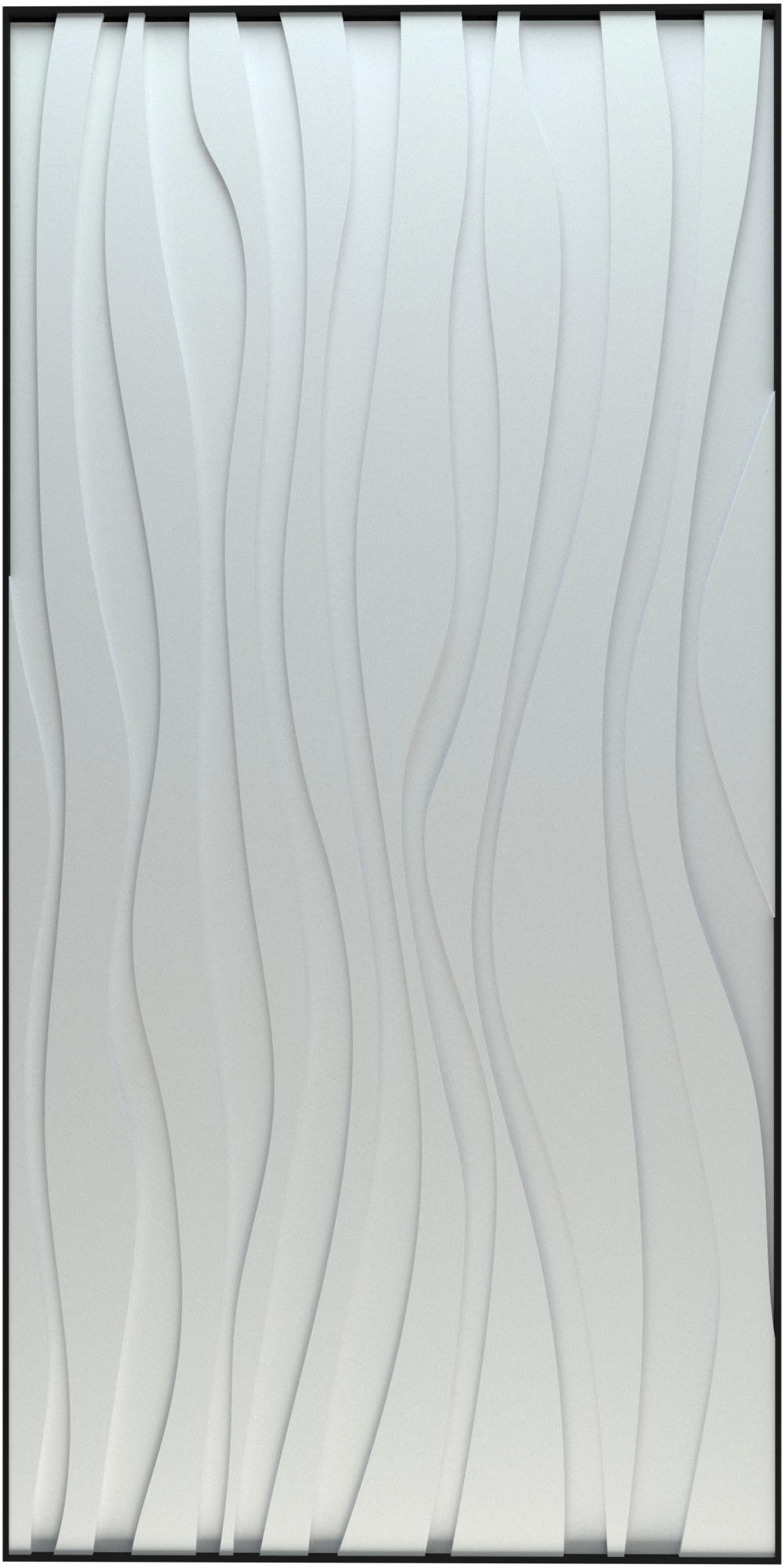 akoestisch schilderij | akoestisch kunstwerk | gebroken wit | 3D | Zebra | Pet vilt | staand | productfoto