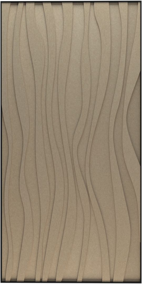 akoestisch schilderij | akoestisch kunstwerk | zand | 3D | Zebra | Pet vilt | staand | productfoto