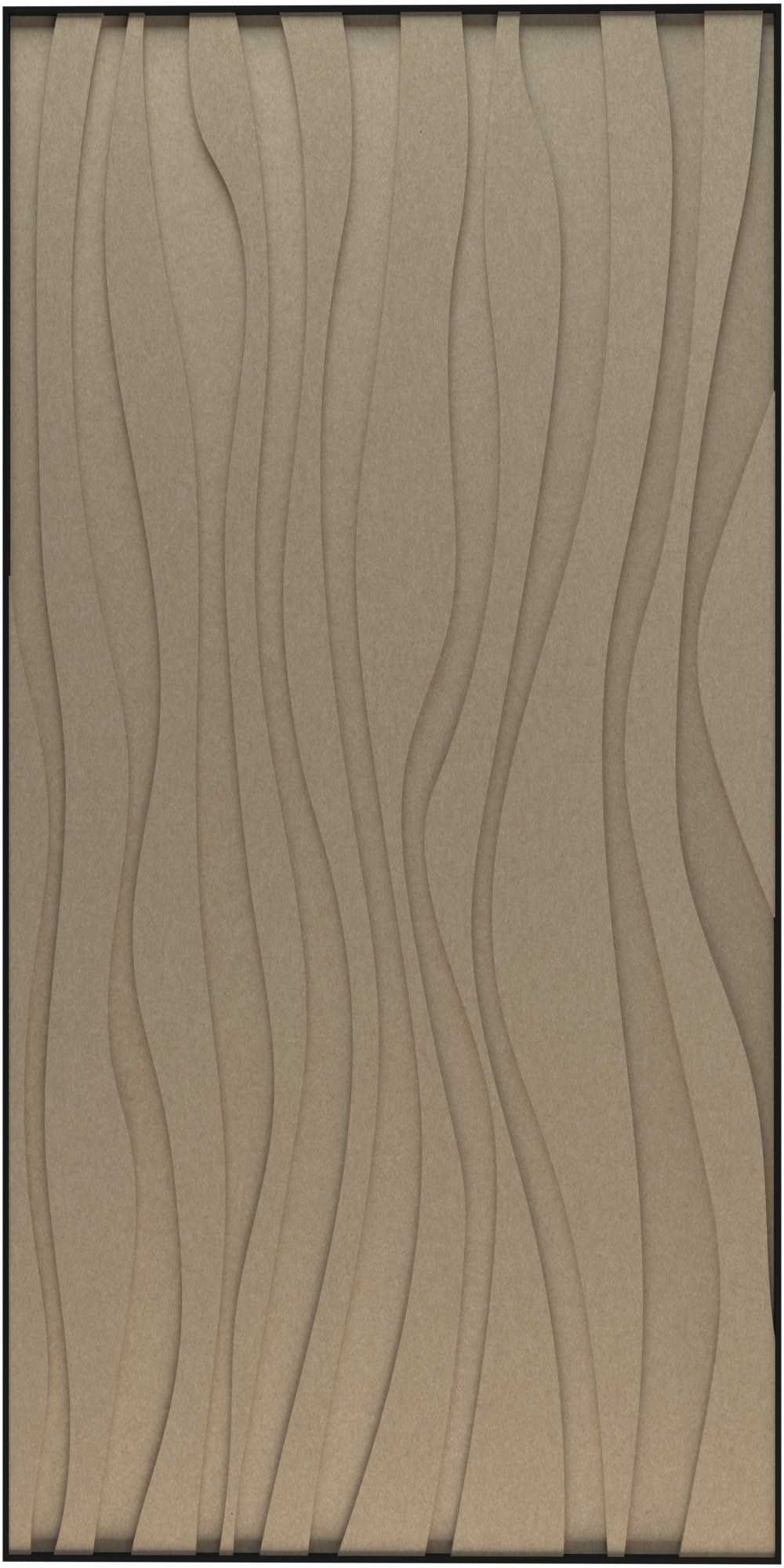 akoestisch schilderij | akoestisch kunstwerk | zand | 3D | Zebra | Pet vilt | staand | productfoto