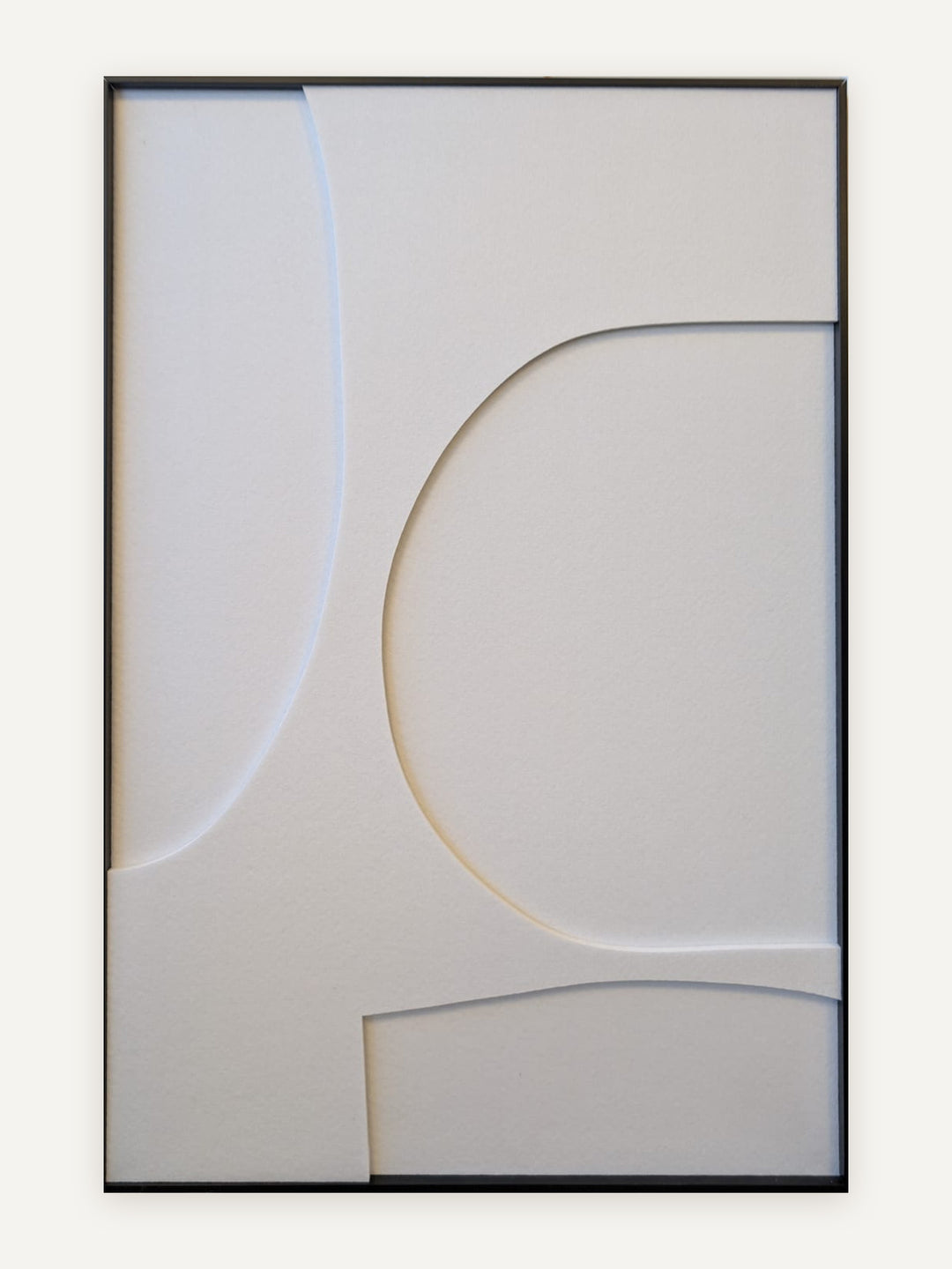 Organic - wit (60 x 90 cm, Inliggend) - Demomodel