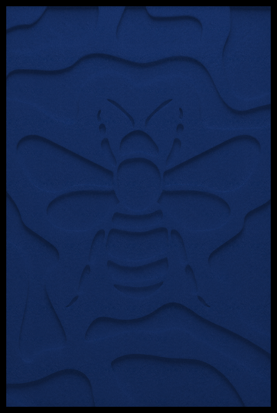 Hommel inliggend – Dark Blue (01)