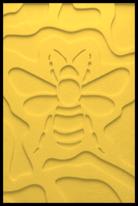 Hommel inliggend – Yellow (05)
