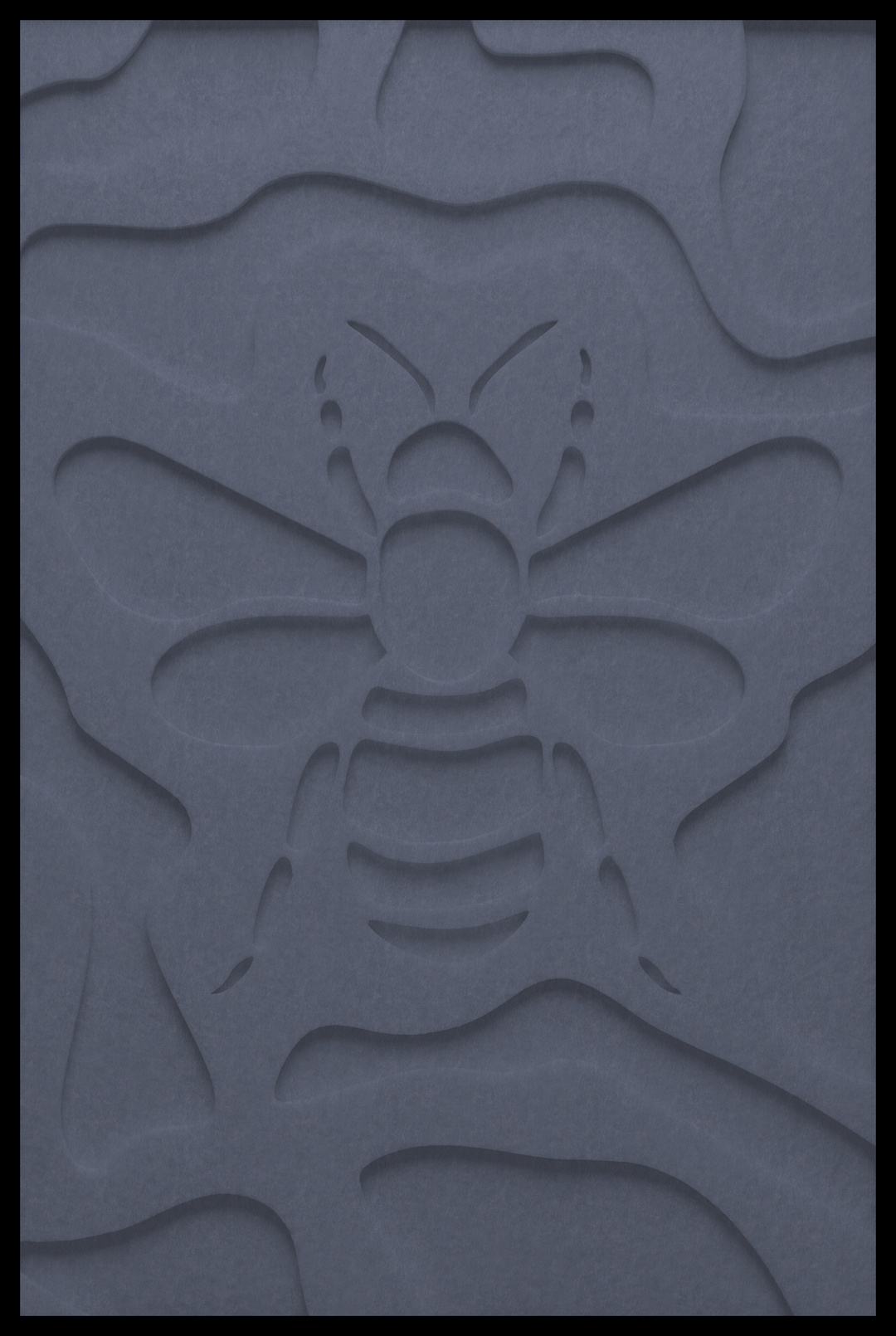 Hommel inliggend – Staal Blauw (280_NL)