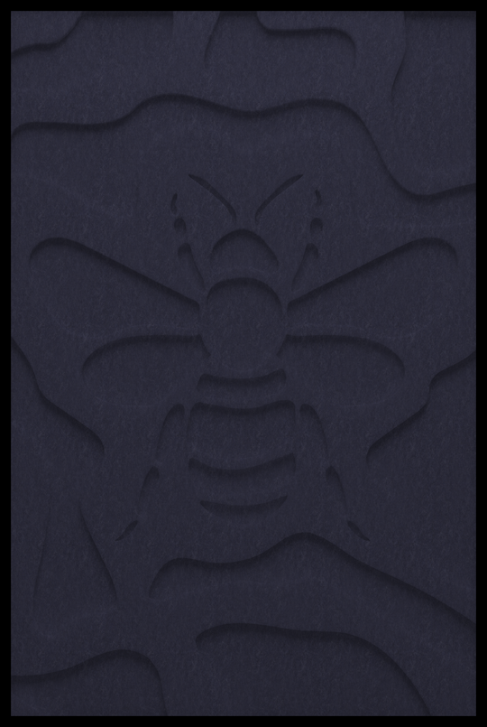 Hommel inliggend – Marine Blauw (284_NL)