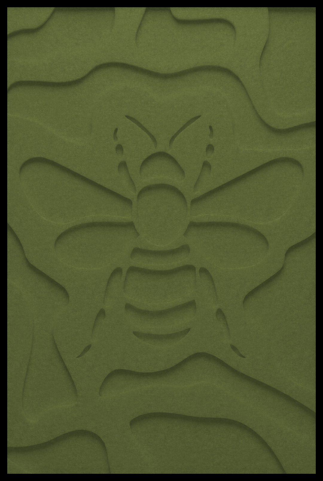 Hommel inliggend – Olive (48)