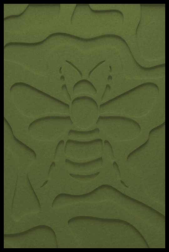 Hommel inliggend – Olive (48)