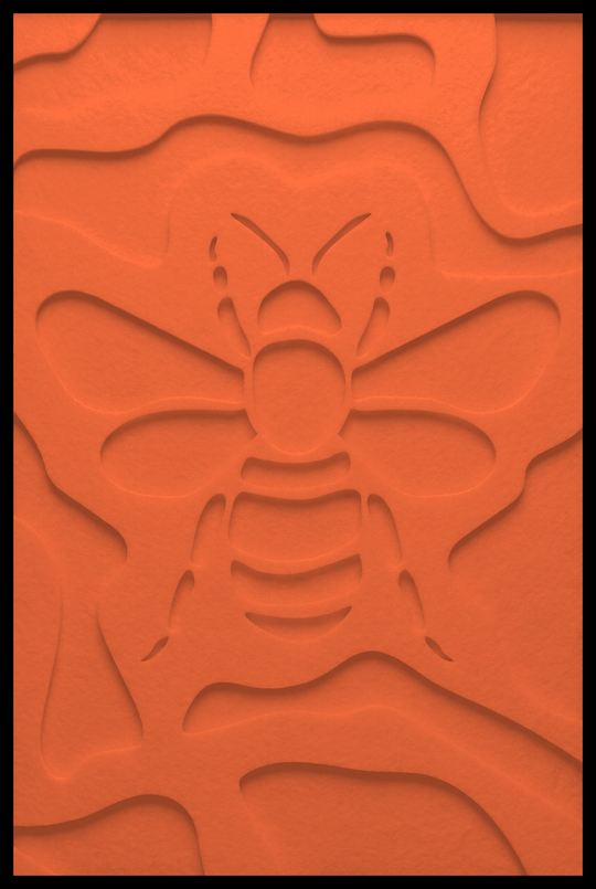 Hommel inliggend – Orange (56)