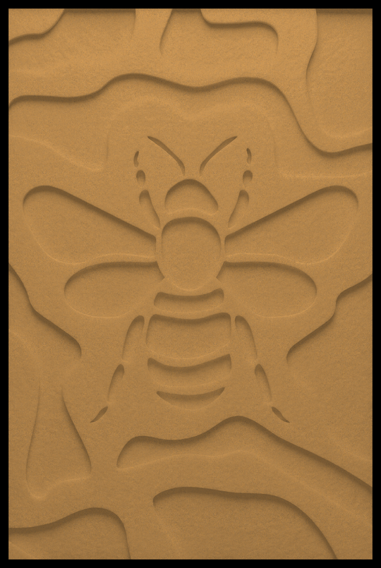 Hommel inliggend – Gold (83)
