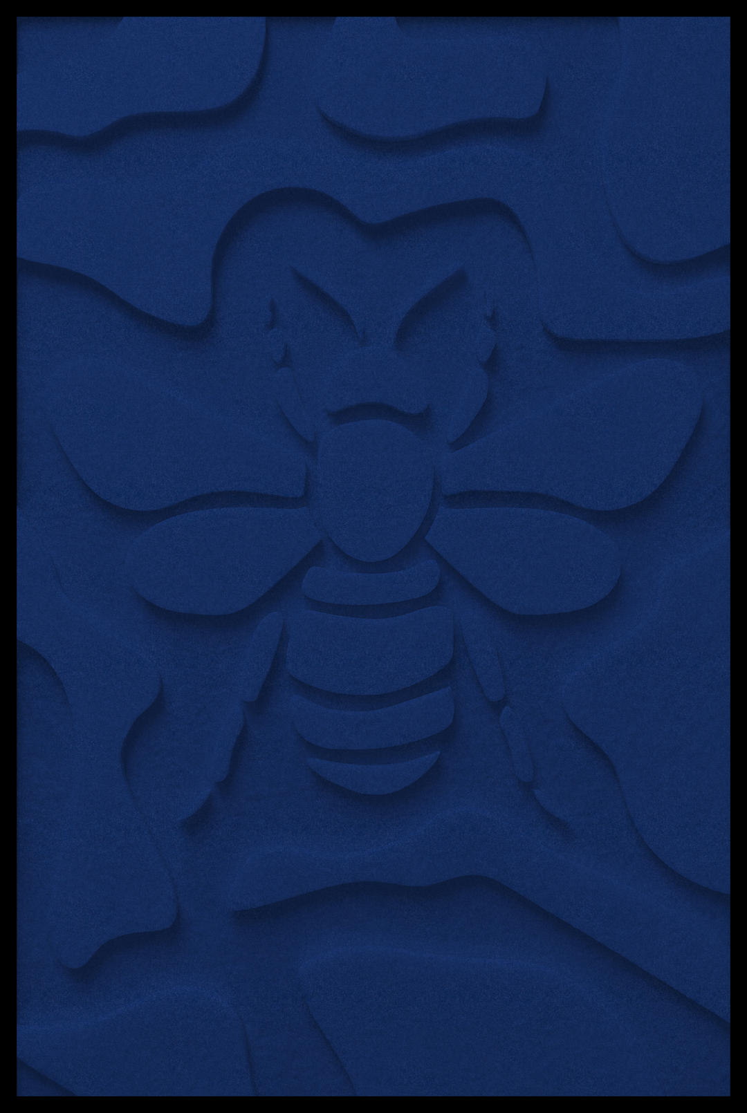 Hommel opliggend – Dark Blue (01)