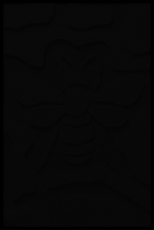 Hommel opliggend – Zwart (108_NL)