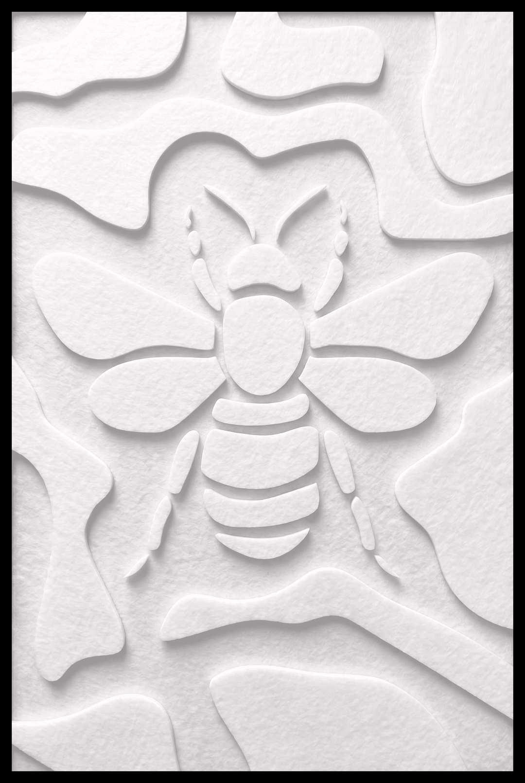 Hommel opliggend – Madelief Wit (124_NL)