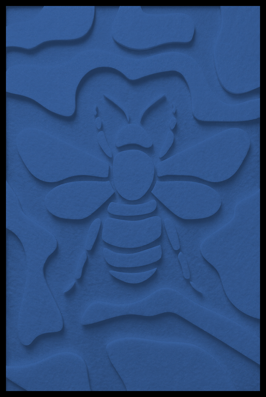 Hommel opliggend – Middle Blue (27)