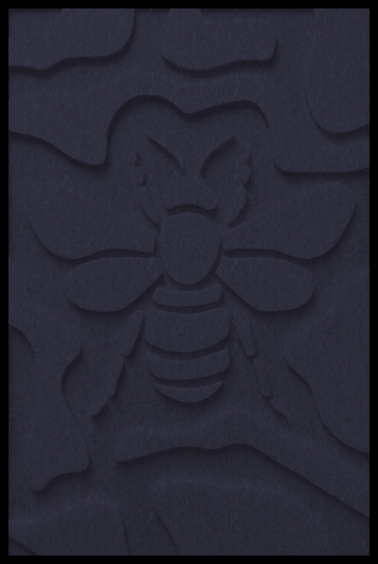 Hommel opliggend – Marine Blauw (284_NL)