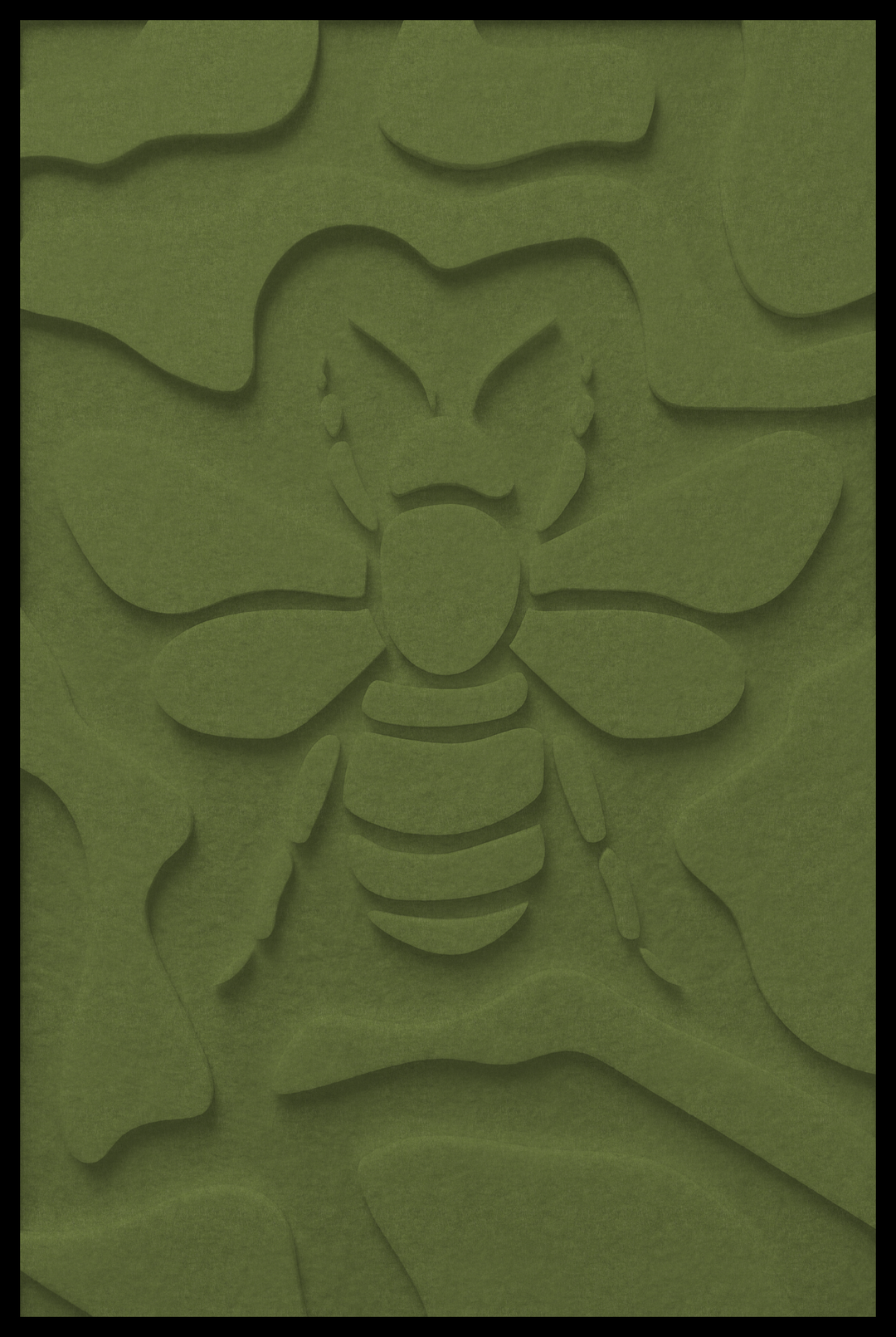 Hommel opliggend – Olive (48)