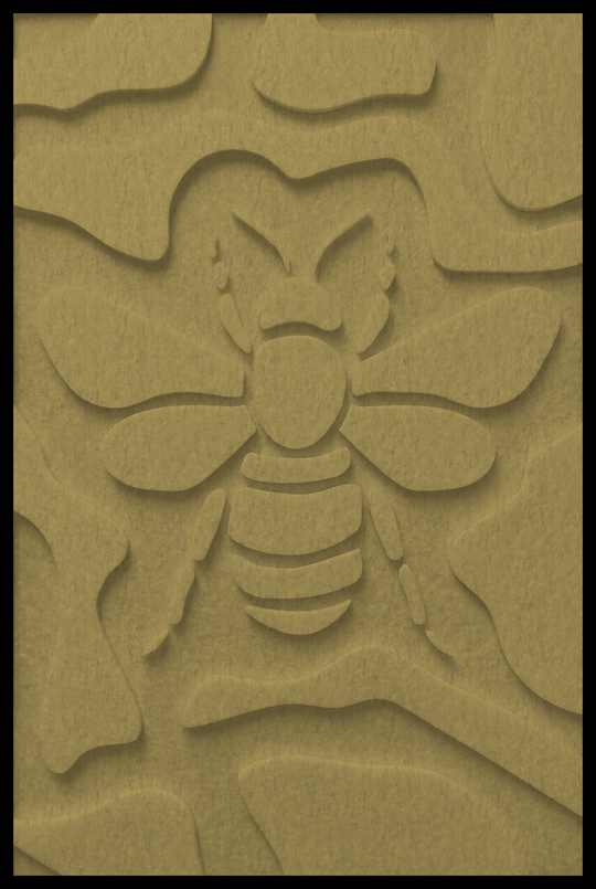 Hommel opliggend – Mosterd (553_NL)