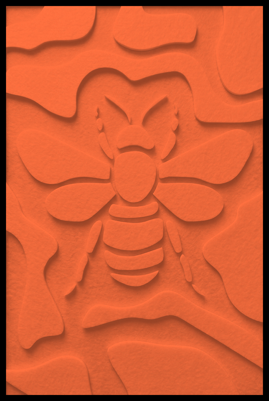 Hommel opliggend – Orange (56)