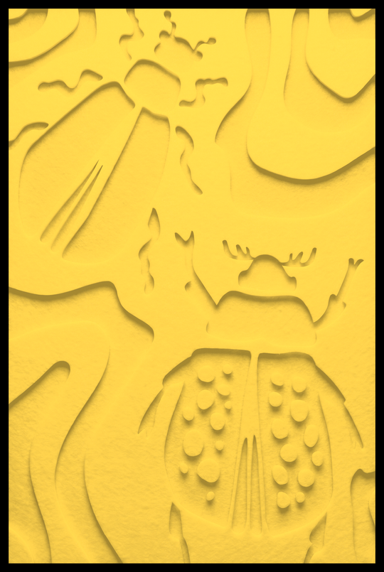 Kevers inliggend – Yellow (05)
