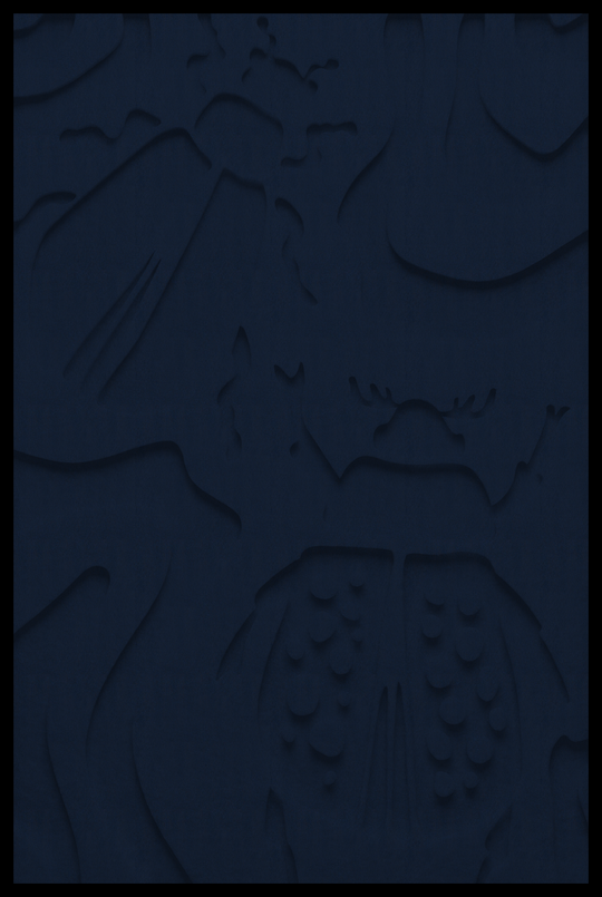 Kevers inliggend – Midnight Blue (38)