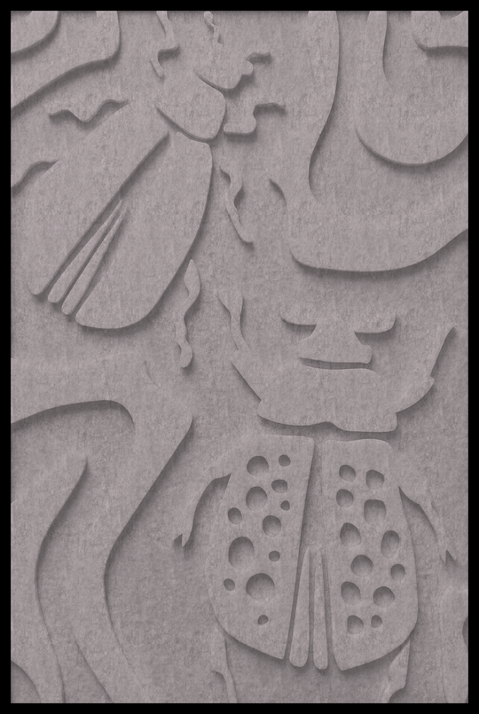 Kevers opliggend – Beton Grijs (133_NL)