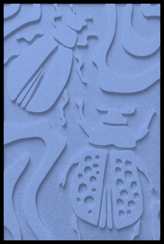 Kevers opliggend – Light Blue (14)