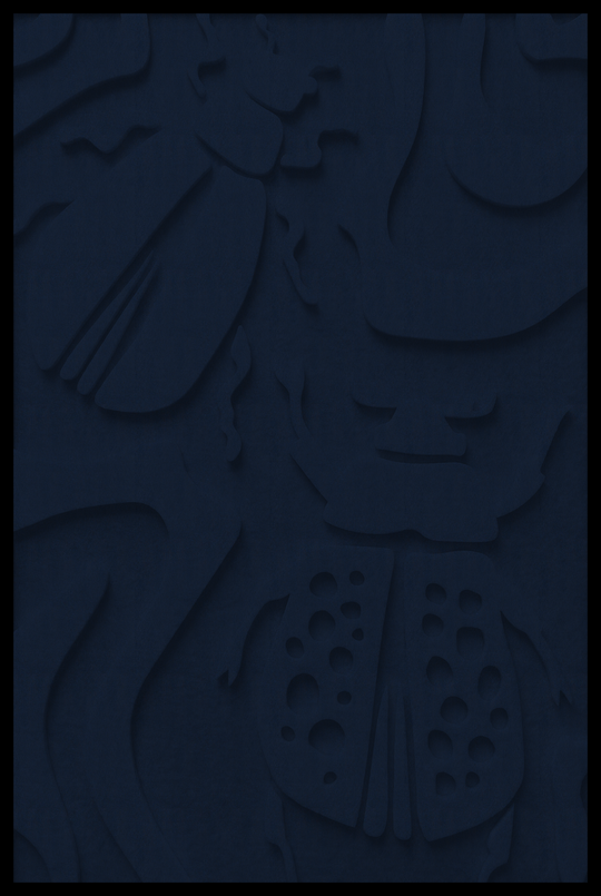 Kevers opliggend – Midnight Blue (38)