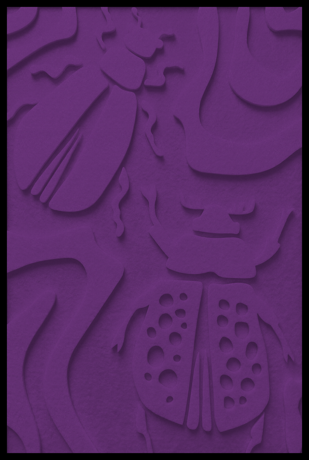 Kevers opliggend – Purple (41)