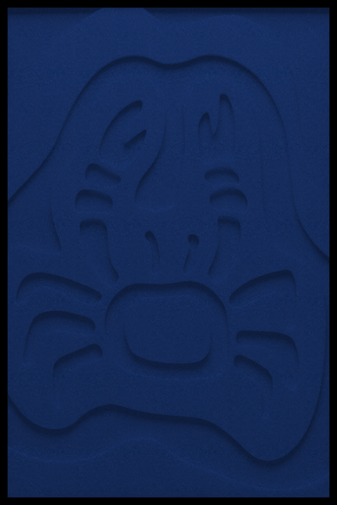 Krab inliggend – Dark Blue (01)