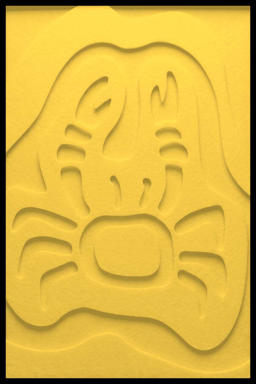 Krab inliggend – Yellow (05)
